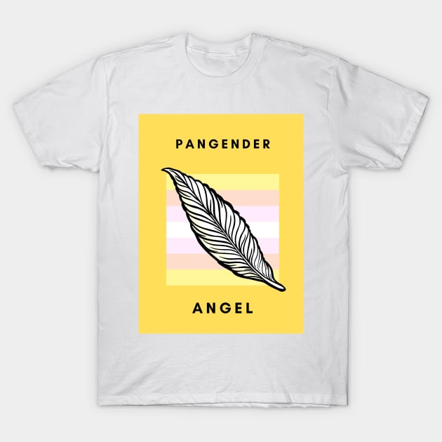 Pangender Angel T-Shirt by RainbowStudios